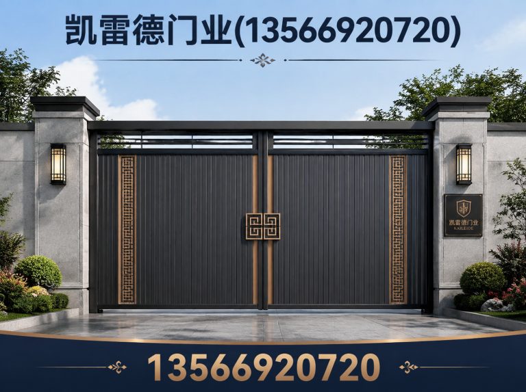 金华铸铝门展示图