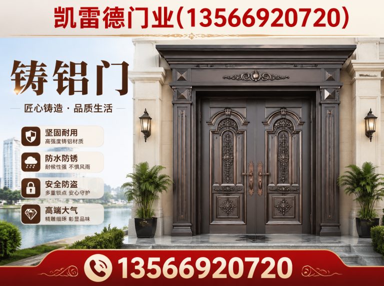 金华镁合金智能大门展示图